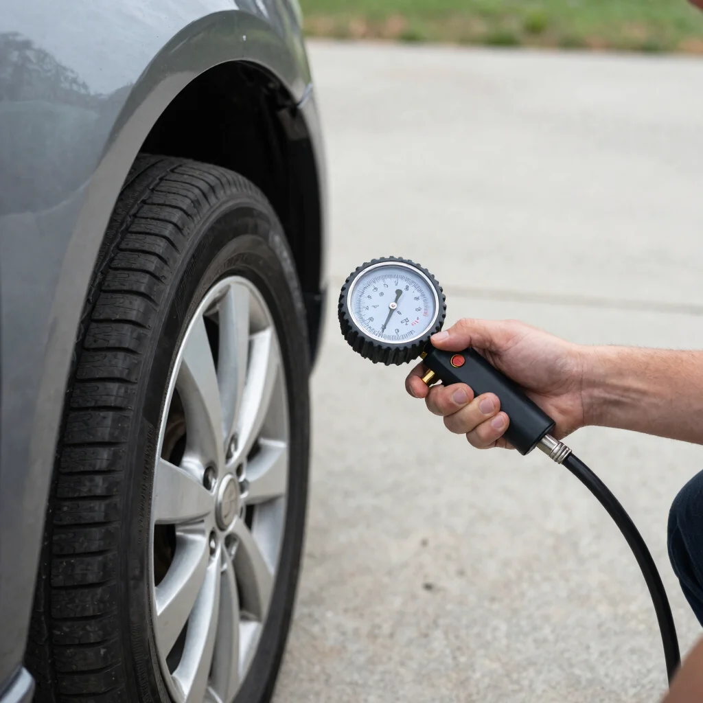 Set Tire Pressure Before the Warning Light
